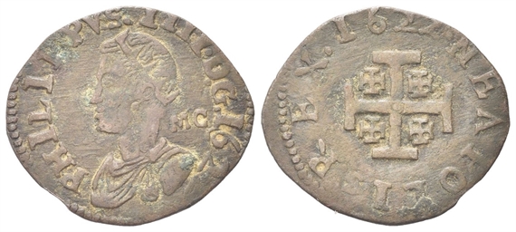 NAPOLI - Filippo IV di Spagna, 1621-1665. - Grano 1622.