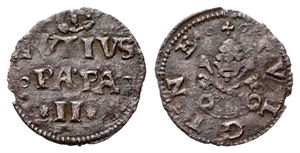 FOLIGNO - Giulio II (Giuliano della Rovere), 1503-1513. - Picciolo.