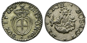 GENOVA - Dogi Biennali, 1528-1797. III Fase, 1637-1797. - 8 Denari 1794.