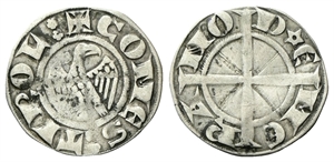MERANO - Mainardo II e Alberto II Conti, 1258-1271. - Grosso Aquilino.