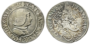 MILANO - Galeazzo Maria Sforza, V Duca di Milano, 1466-1476. - Testone.
