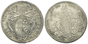 ROMA - Pio VII (Barnaba Chiaramonti), 1800-1823. - Scudo 1815 a. XVI.