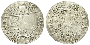 GERMANIA - Brandeburg. Franconia. Georg, 1515-1543. - Batzen 1534.