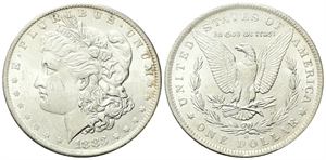 USA - Federazione. - Dollaro 1883 O, zecca di New Orleans.