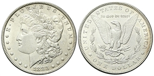 USA - Federazione. - Dollaro 1883, zecca di Philadelphia.
