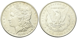 USA - Federazione. - Dollaro 1891 S, zecca di San Francisco.