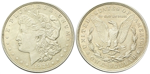 USA - Federazione. - Dollaro 1921, zecca di Philadelphia.