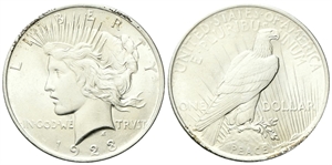 USA - Federazione. - Dollaro 1923 Peace, zecca di Philadelphia.