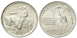 USA - Confederazione. - Half Dollar 1925, Stone Mountain Memorial.