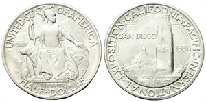 USA - Confederazione. - Half Dollar 1935 San Diego D, zecca di Denver