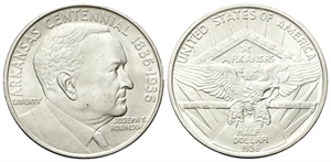 USA - Confederazione. - Half Dollar 1936, Arkansas Centennial.