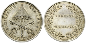 ROma - Pio VII (Barnaba Chiaramonti), 1800-1823. - Medaglia straordinaria 1805 opus L. Gennari
