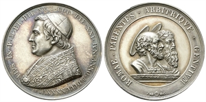 ROMA - Pio IX (Giovanni Maria Mastai Ferretti), 1846-1878. - Medaglia 1846 a. I opus G. Cerbara.