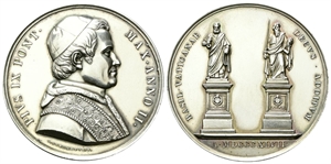 ROMA - Pio IX (Giovanni Maria Mastai Ferretti), 1846-1878. - Medaglia 1847 a. II opus G. Girometti.