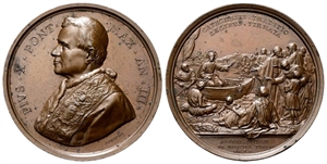 ROMA - Pio X (Giuseppe Melchiorre Sarto), 1903-1914. - Medaglia 1905 a. III opus F. Bianchi.