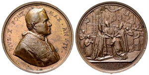 ROMA - Pio X (Giuseppe Melchiorre Sarto), 1903-1914. - Medaglia 1906 a. IV opus F. Bianchi.