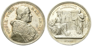 ROMA - Pio X (Giuseppe Melchiorre Sarto), 1903-1914. - Medaglia 1912 a. IX opus F. Bianchi.