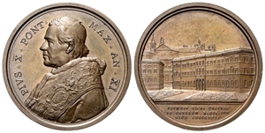 ROMA - Pio X (Giuseppe Melchiorre Sarto), 1903-1914. - Medaglia 1914 a. XI opus F. Bianchi.