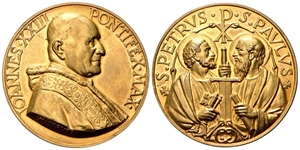 ROMA - Giovanni XXIII (Angelo Giuseppe Roncalli), 1958-1963. - Medaglia s. data opus A. Pieroni.
