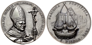 CITTA' DEL VATICANO - Giovanni Paolo II (Karol Wojtyla), 1978-2005. - Medaglia 1984 a. VI opus Senesi.