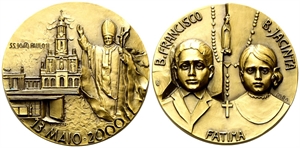 ROMA - Città del Vaticano. Giovanni Paolo II (Karol Wojtyla), 1978-2005. - Medaglia 2000 opus V. V. Cimarosti e M. Baldassare.