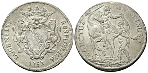 LUCCA - Repubblica, 1369-1799. - Scudo 1753.